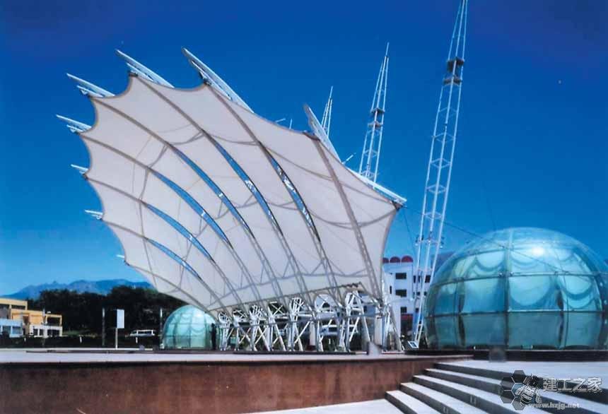 九龙坡车棚膜结构网架